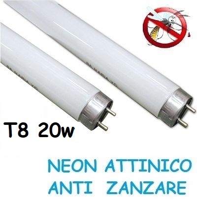 Neon Attinico 20w T8 per Zanzariera
